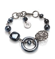 Bracciale Antica Murrina Venezia Donna Natural Circle in Vetro BR814A14 - BR814A14